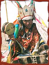 Shaman in Upper Tibet