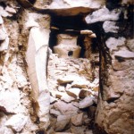 A stone shrine inside the great citadel of Gekho, Zhang Zhung’s chief god