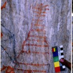 An early Bon stupa pictograph