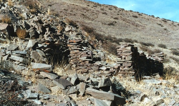 Fig. 10. One of the other all stone corbelled buildings on the same headland.