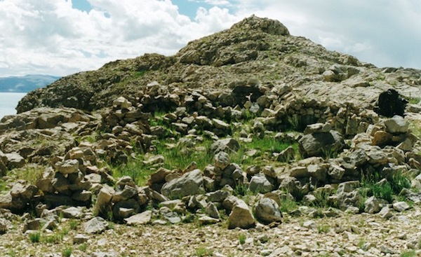 Fig. 11. This all stone corbelled edifice is located on the other Changthang lake featured in this newsletter. 