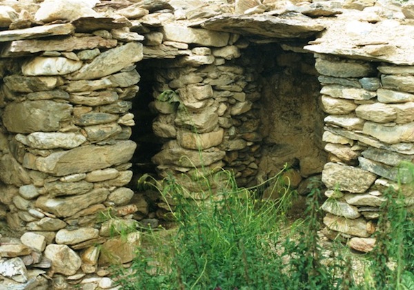 Fig. 15. The interior of one of the residences. 