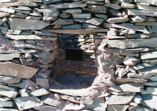 Fig. 9. A small entranceway and niche in the walls of the same edifice. 