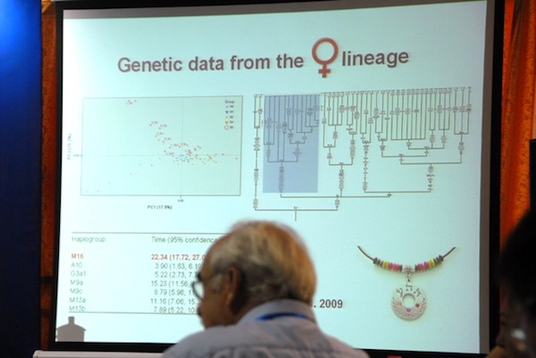Fig. 3. From the presentation of Su Bing. Photo courtesy of Chen Jian  
