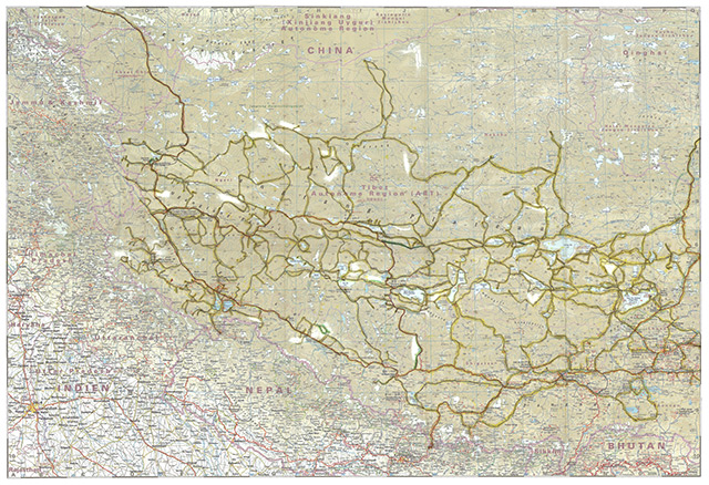 Upper Tibet Routes