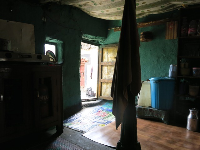 Fig. 20. The interior of the current summer kitchen, Tenzin Tsultrim house.