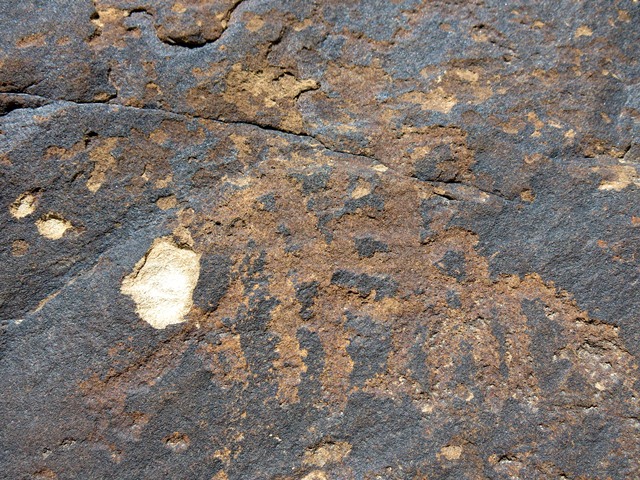 Fig. 28. What appears to be another horseman (17 cm long) at Dzamathang. The rider however is not clearly discernable. Protohistoric or Early Historic period.