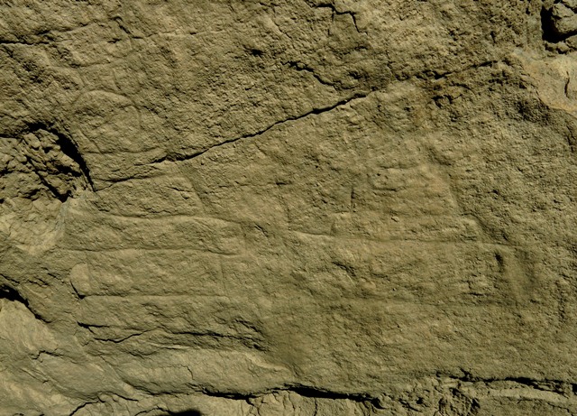 Fig. 21.15. Two more rudimentary carvings of chorten (24 and 22 cm high) found on the ceiling of Jomo Phuk. Given their style, these chorten appear to have been made in the same time period as the carvings on the main panel.