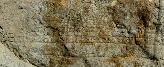 Fig. 21.8. Lowermost row of subsidiary chorten in the large central chorten.