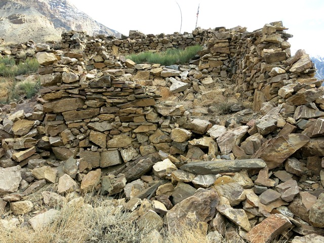 Fig. 23. The lower row of rooms as seen from the west, Kharnya.