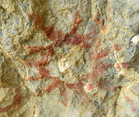 Fig. 28.16. Sunburst (14 cm long) on west wall of Sinmo Khadang.