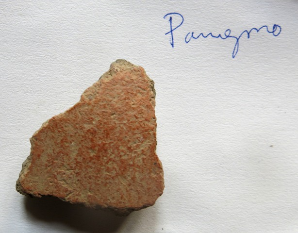 Fig. 59. Ceramic fragment collected in Pangmo (sPang-mo) village.