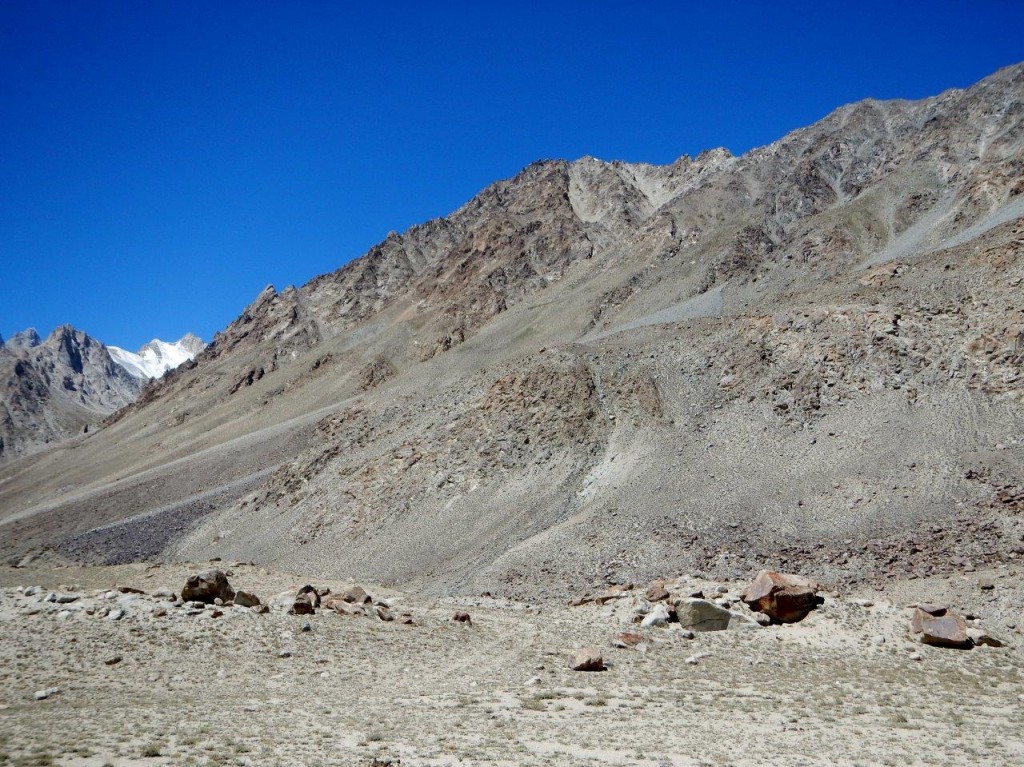 Fig. 22. The upper Saser La road rock art site.