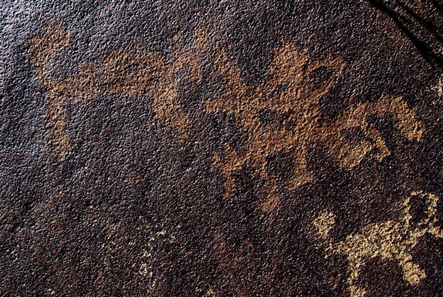 Fig. 14. Face to face encounter between mounted archer and wild yak, central Changthang. Iron Age.