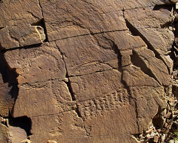 Fig. 17: A wild yak carved in magnificent isolation. Iron Age.