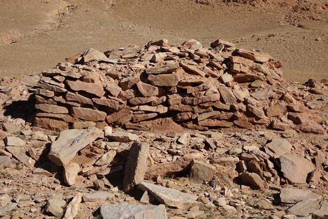 Fig. 44. The south wall of the temple-tomb, East Complex.