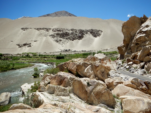 Fig. 9. General view of Durbuk Site 2 (stream bend).